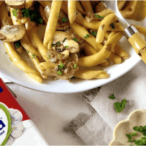 Creamy Porcini Mushroom Pasta