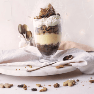 Rum & Raisin Ginger Snap Trifle