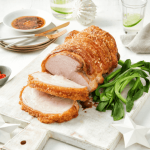 Honey Vinegar Crispy Roll Pork Leg