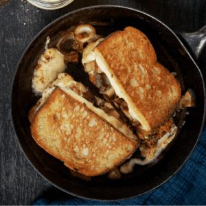 Cheesy Mushroom Munch Toastie with Jarlsberg