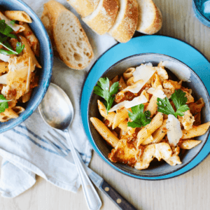 Penne with Sun-dried Tomato Pesto