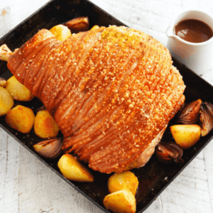 Roast Pork with Crispy Crackling^